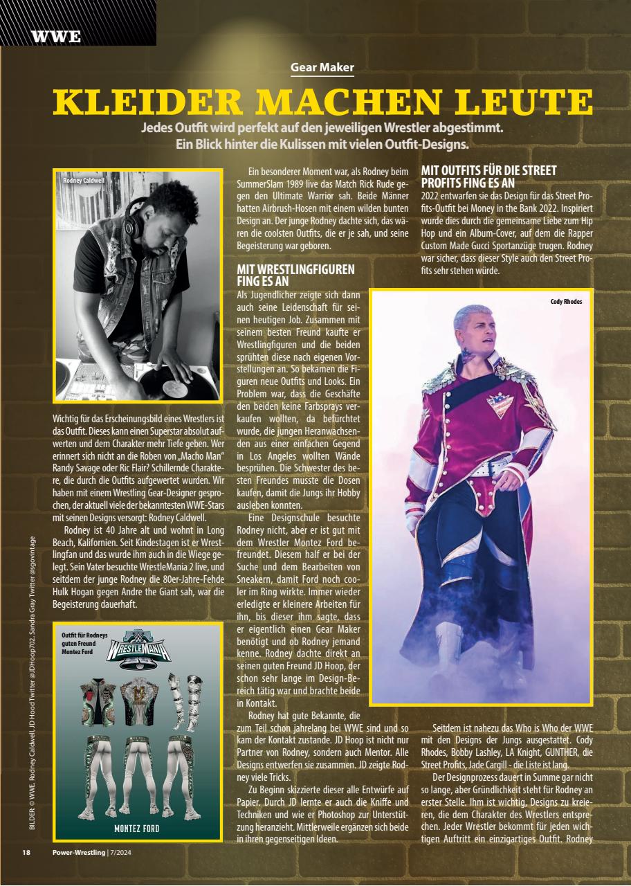 Power-Wrestling Preview Pages