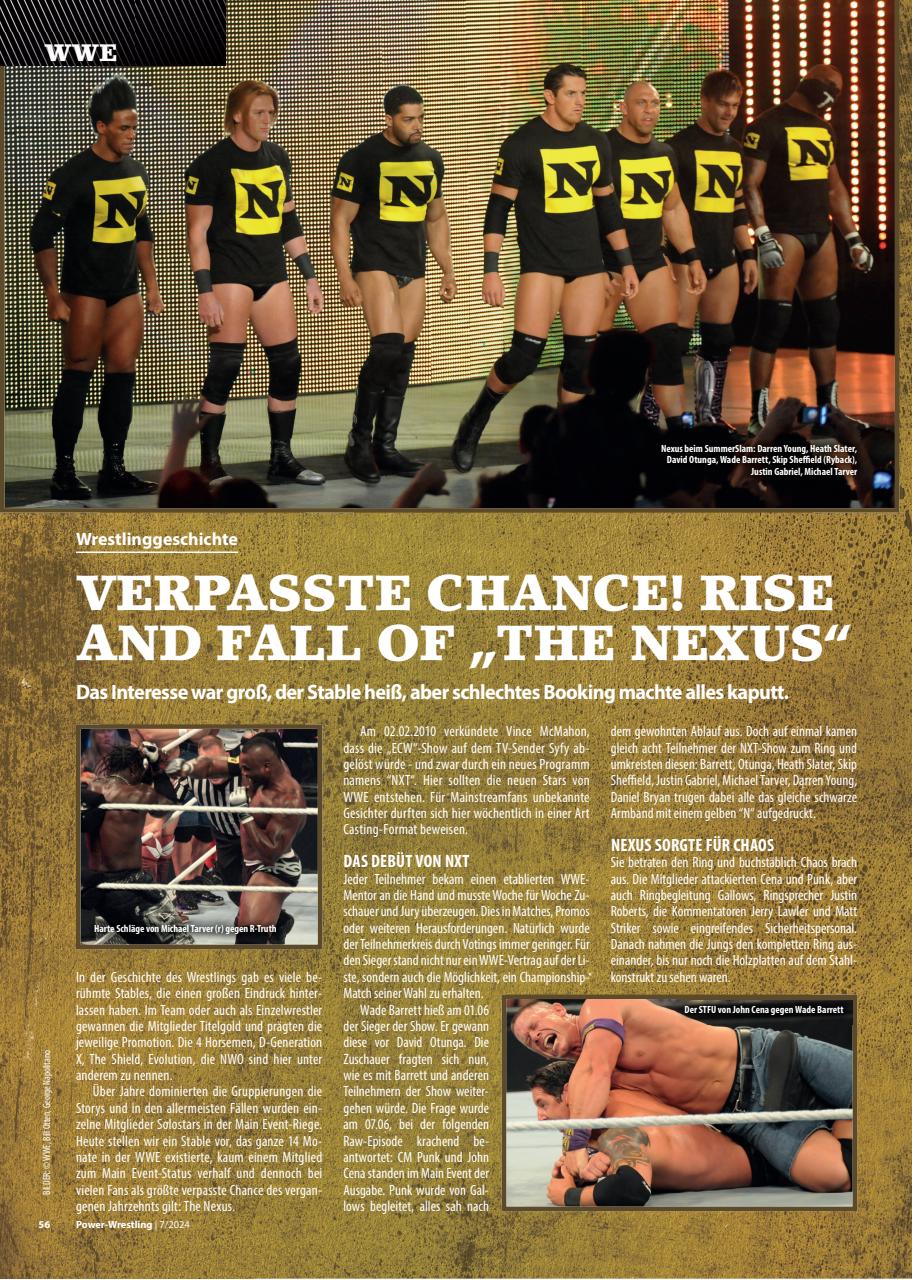 Power-Wrestling Preview Pages
