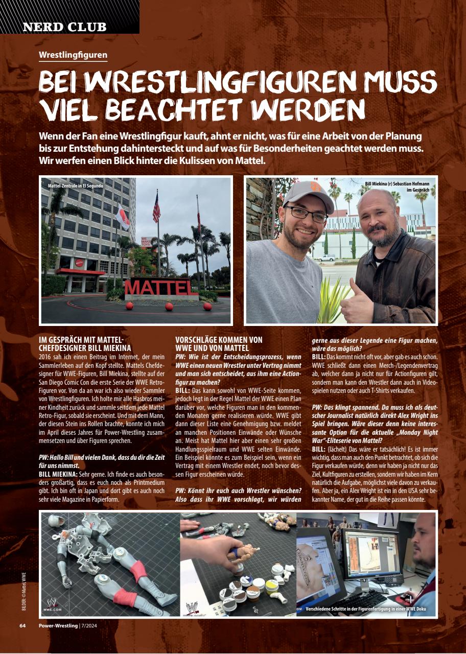 Power-Wrestling Preview Pages