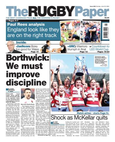 The Rugby Paper issue 23rd June 2024