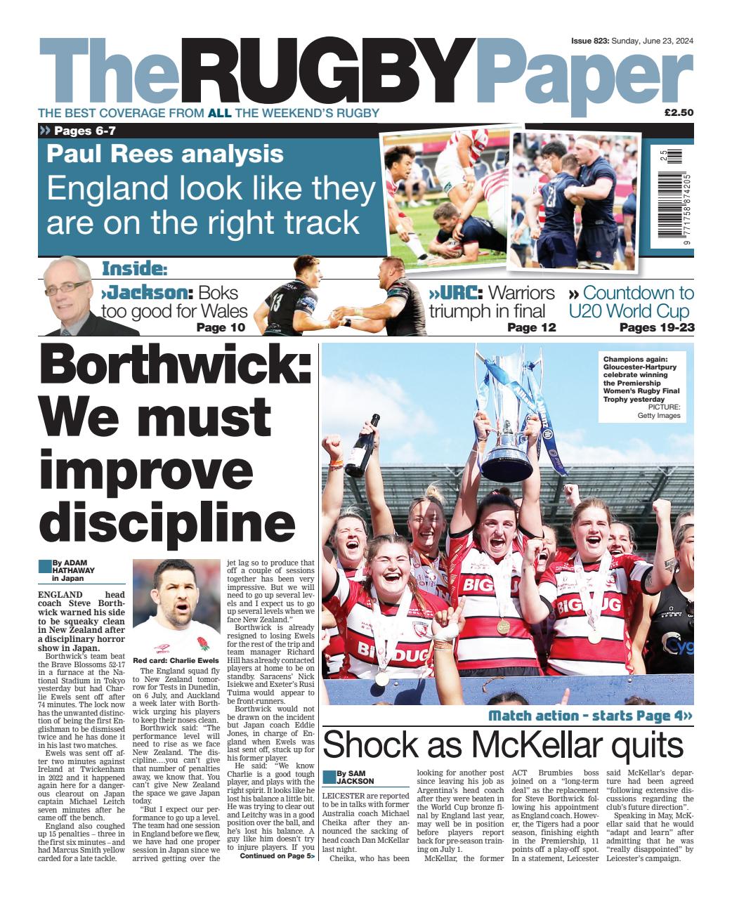 The Rugby Paper Preview Pages