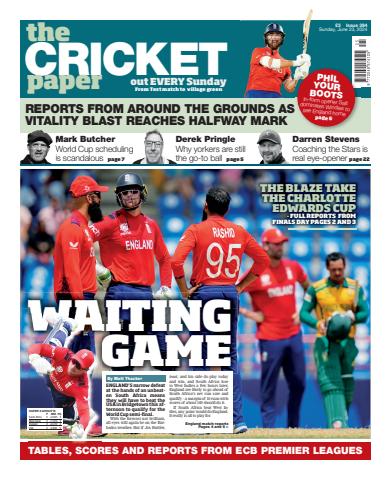 The Cricket Paper issue 23rd June 2024