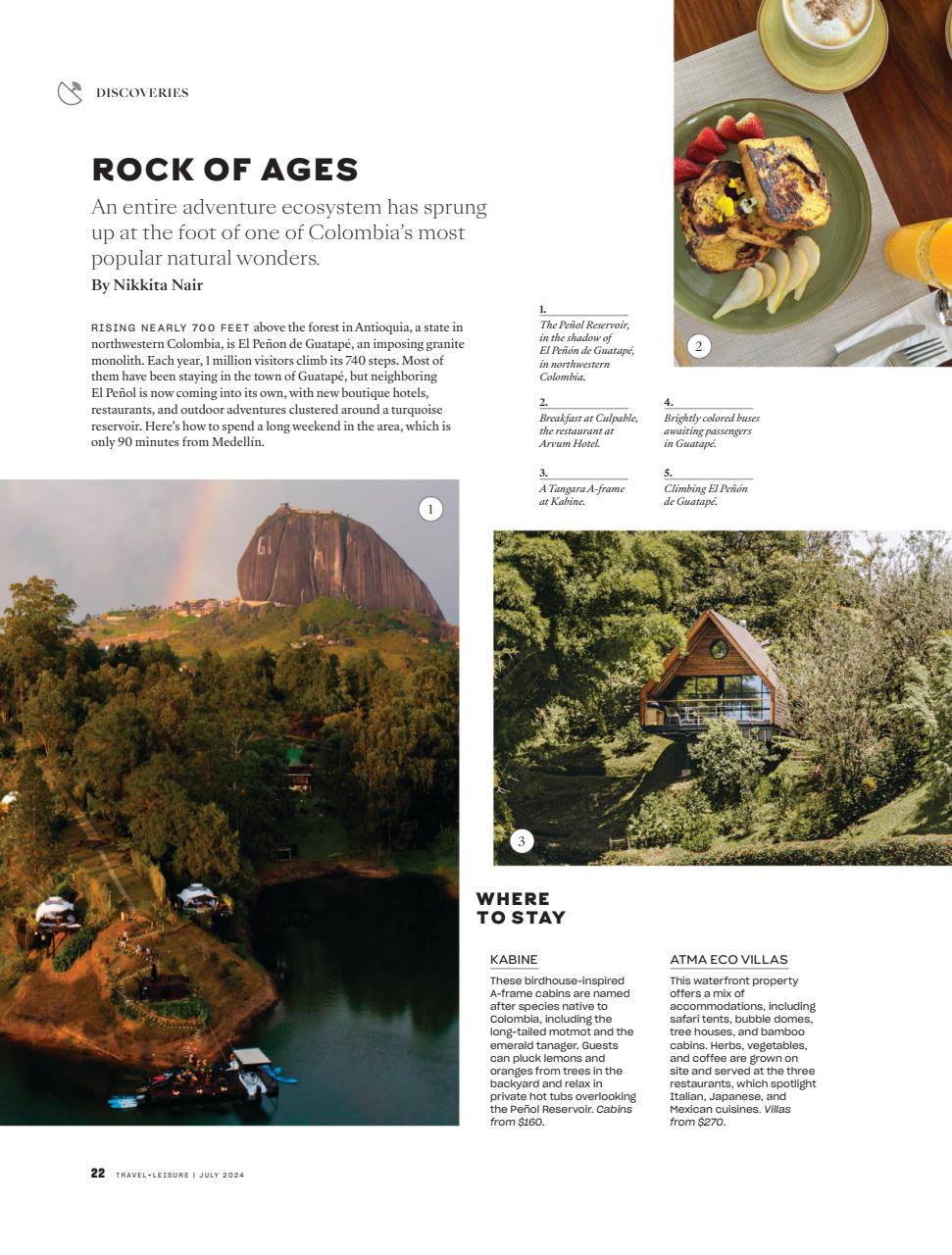 Travel + Leisure Preview Pages