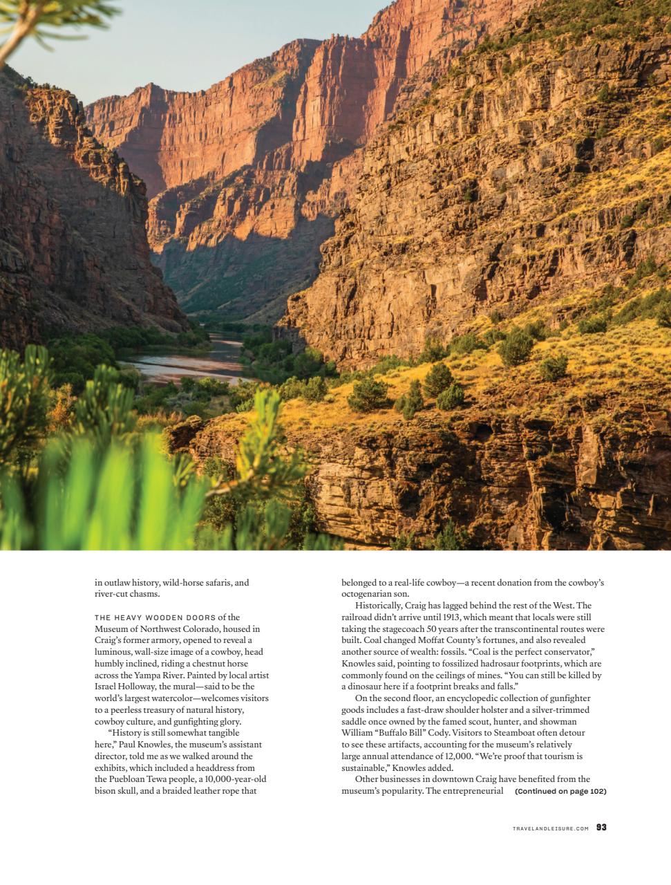 Travel + Leisure Preview Pages