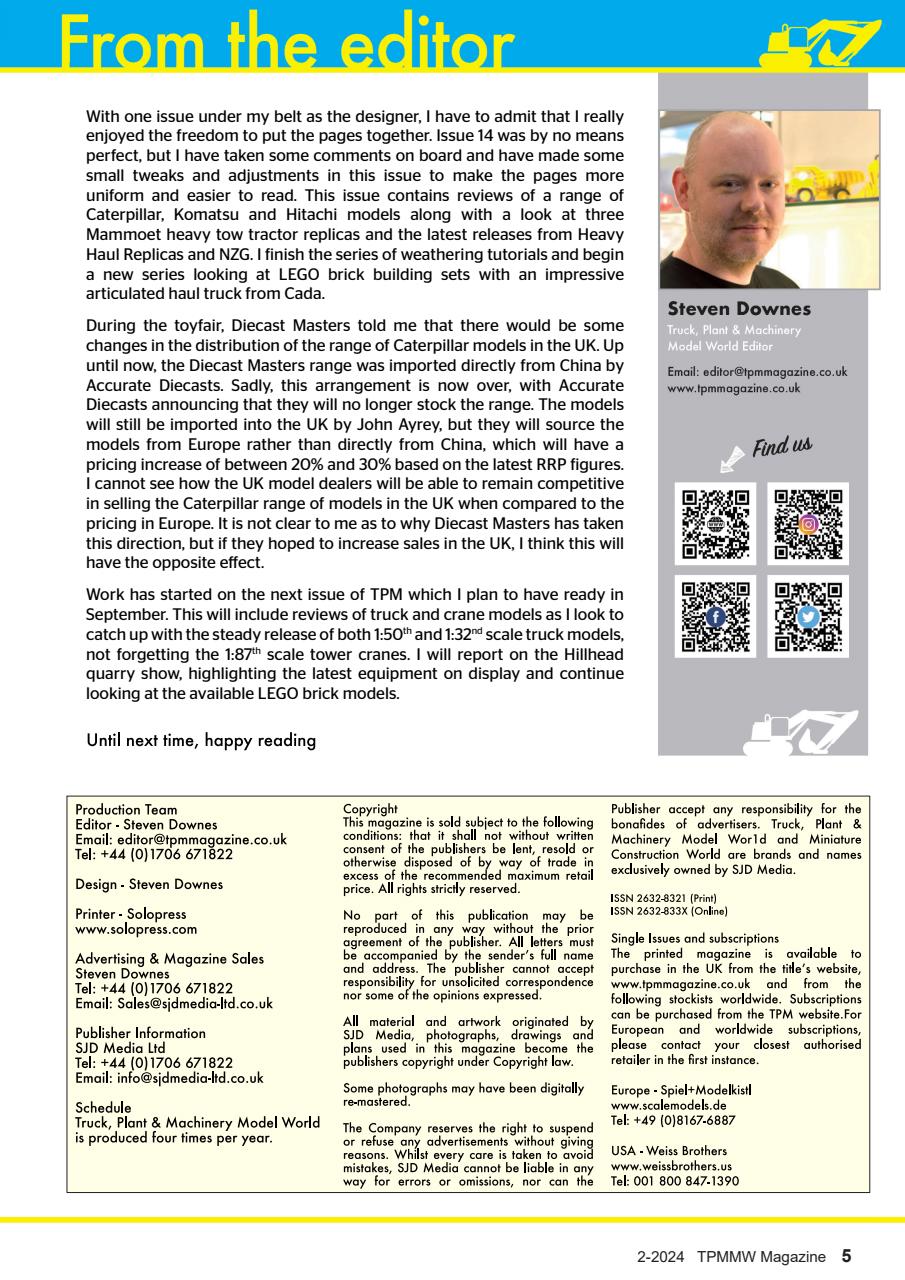 Truck, Plant & Machinery Model World Preview Pages