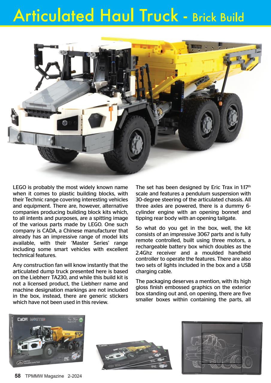 Truck, Plant & Machinery Model World Preview Pages