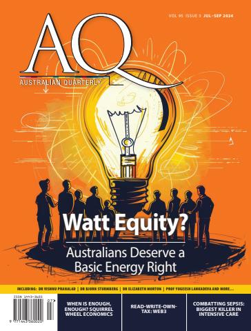 AQ: Australian Quarterly 95.3 issue AQ: Australian Quarterly 95.3