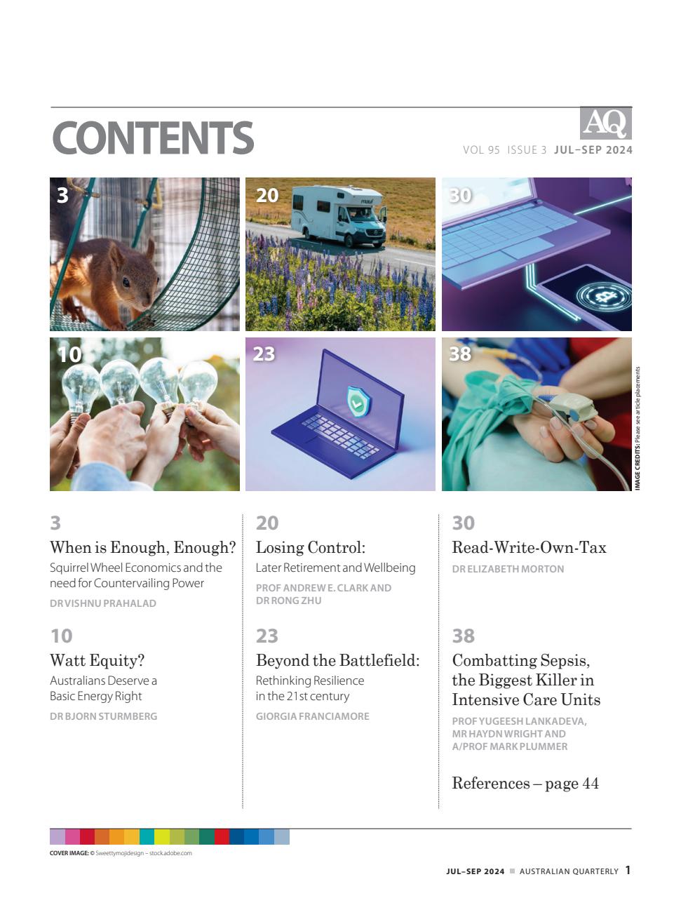 AQ: Australian Quarterly Preview Pages
