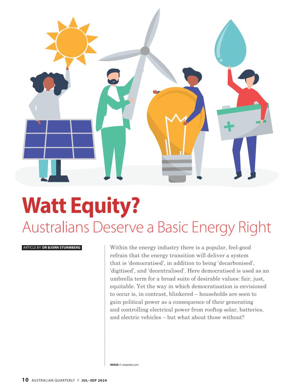 AQ: Australian Quarterly Preview Pages