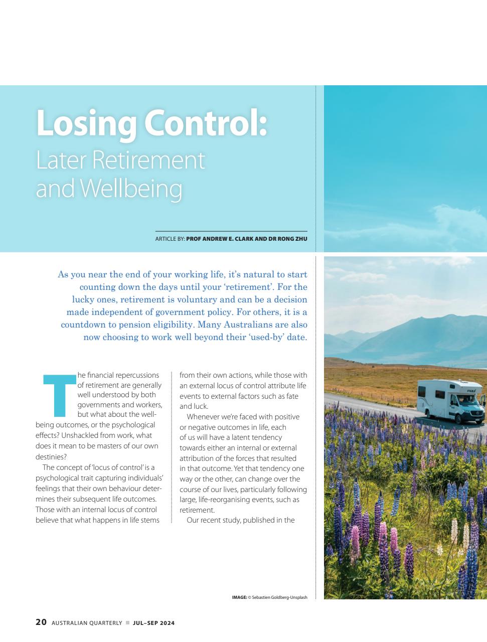 AQ: Australian Quarterly Preview Pages