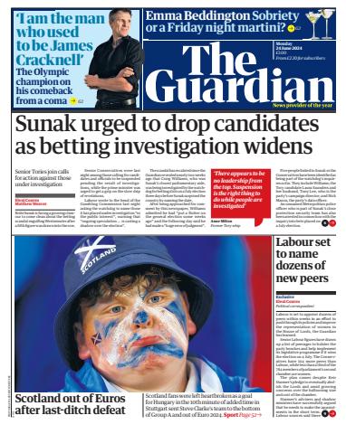 The Guardian Newspaper issue Monday, June 24, 2024