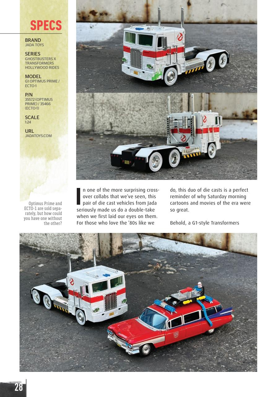 Die Cast X Magazine Preview Pages