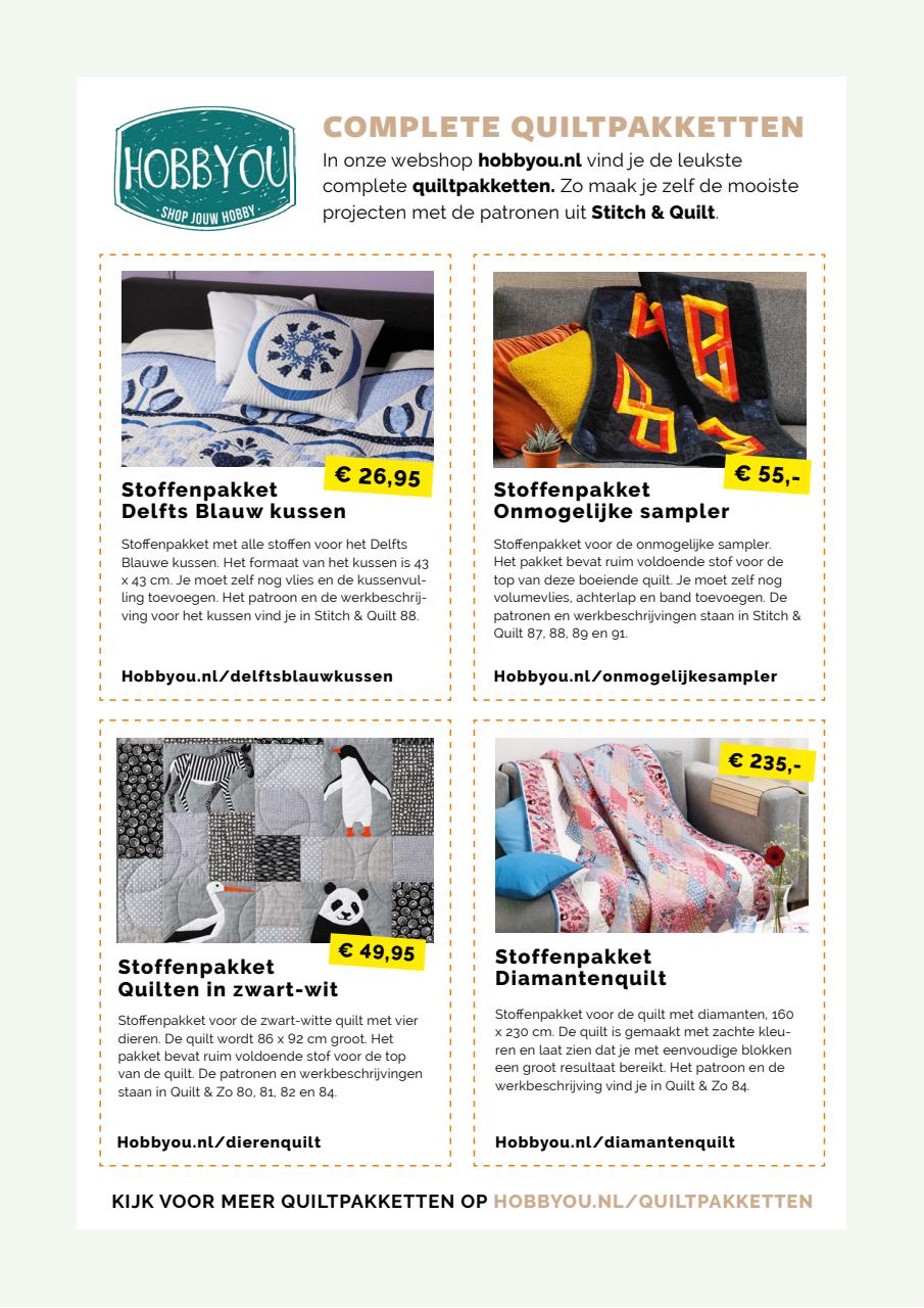 Stitch & Quilt (Quilt & Zo) Preview Pages