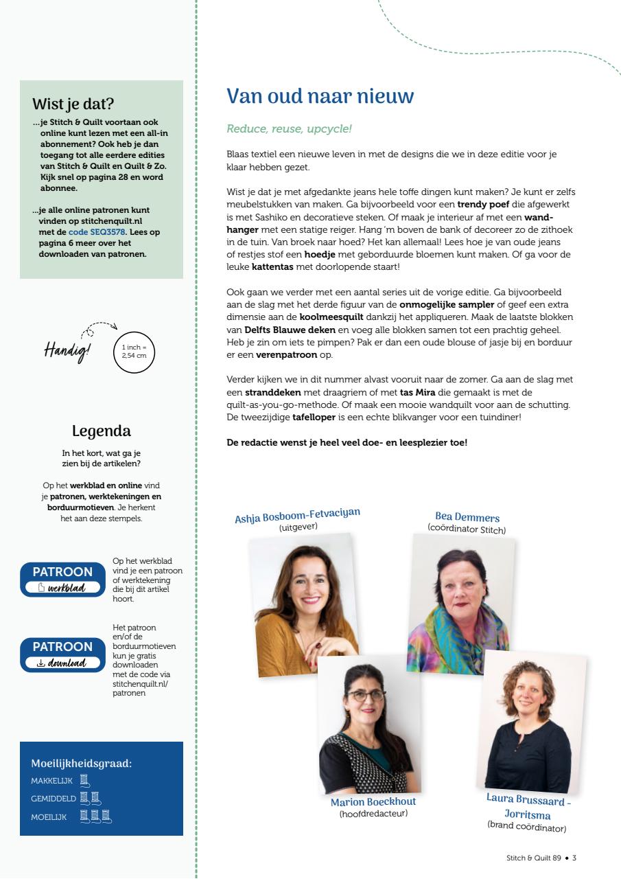 Stitch & Quilt (Quilt & Zo) Preview Pages