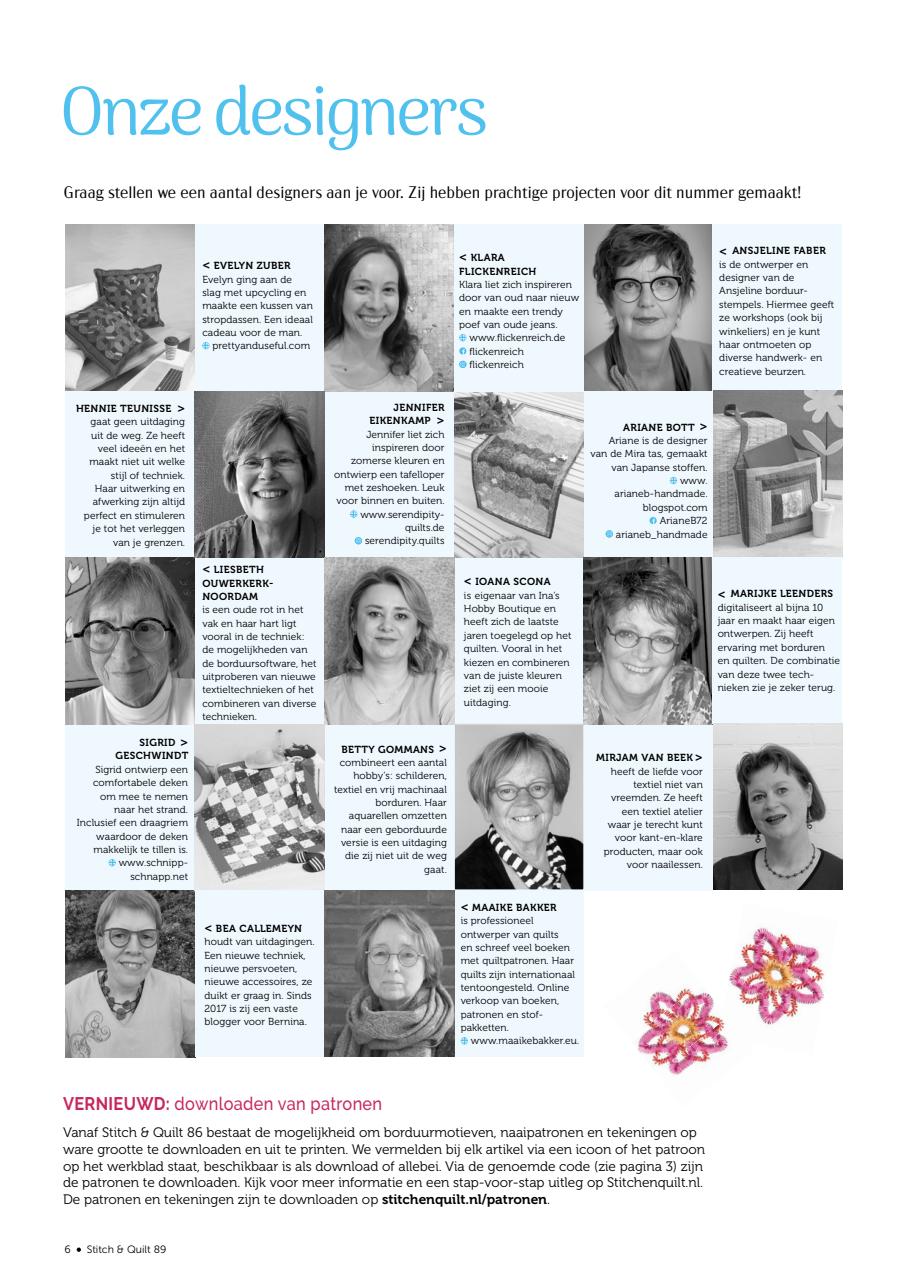 Stitch & Quilt (Quilt & Zo) Preview Pages