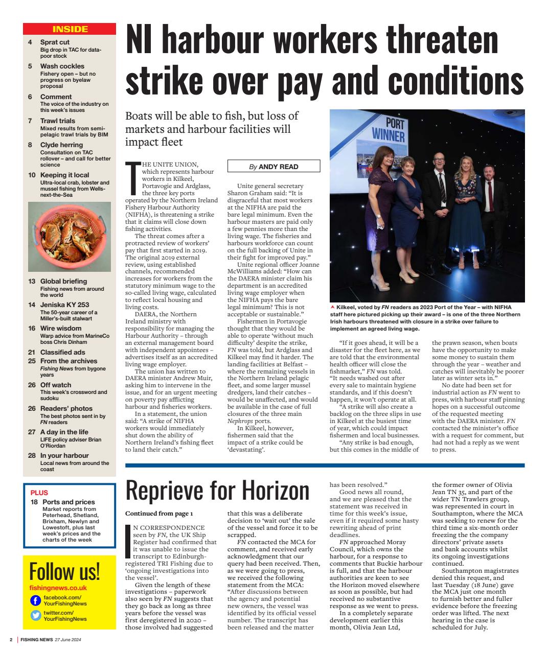 Fishing News Preview Pages