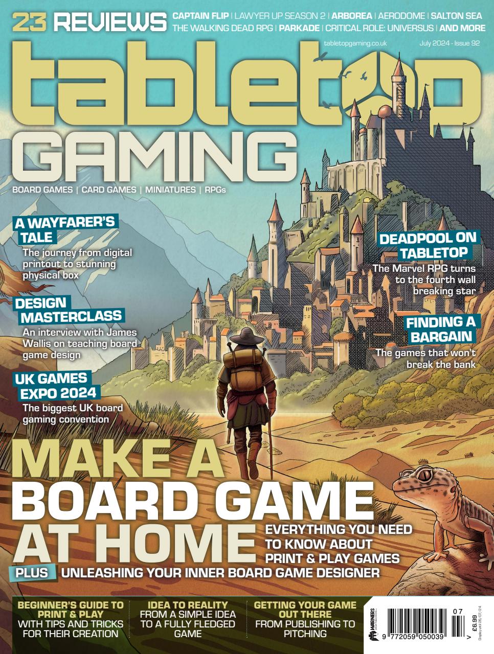 Tabletop Gaming Preview Pages