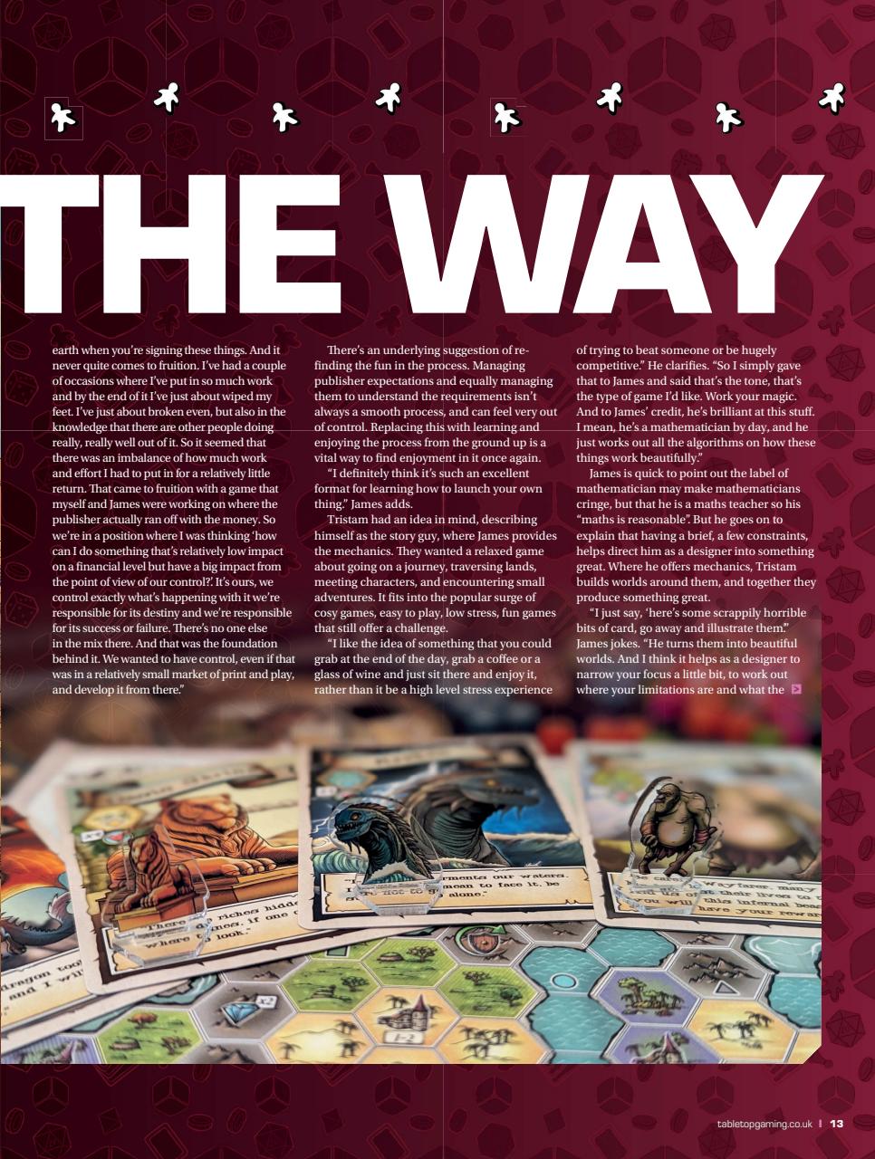 Tabletop Gaming Preview Pages