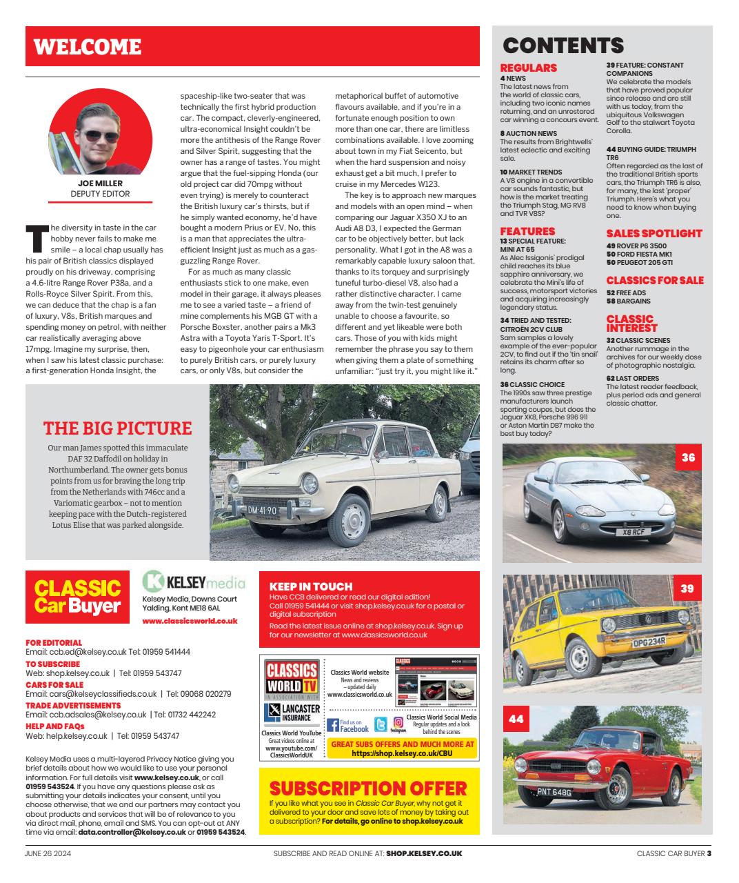 Classic Car Buyer Preview Pages
