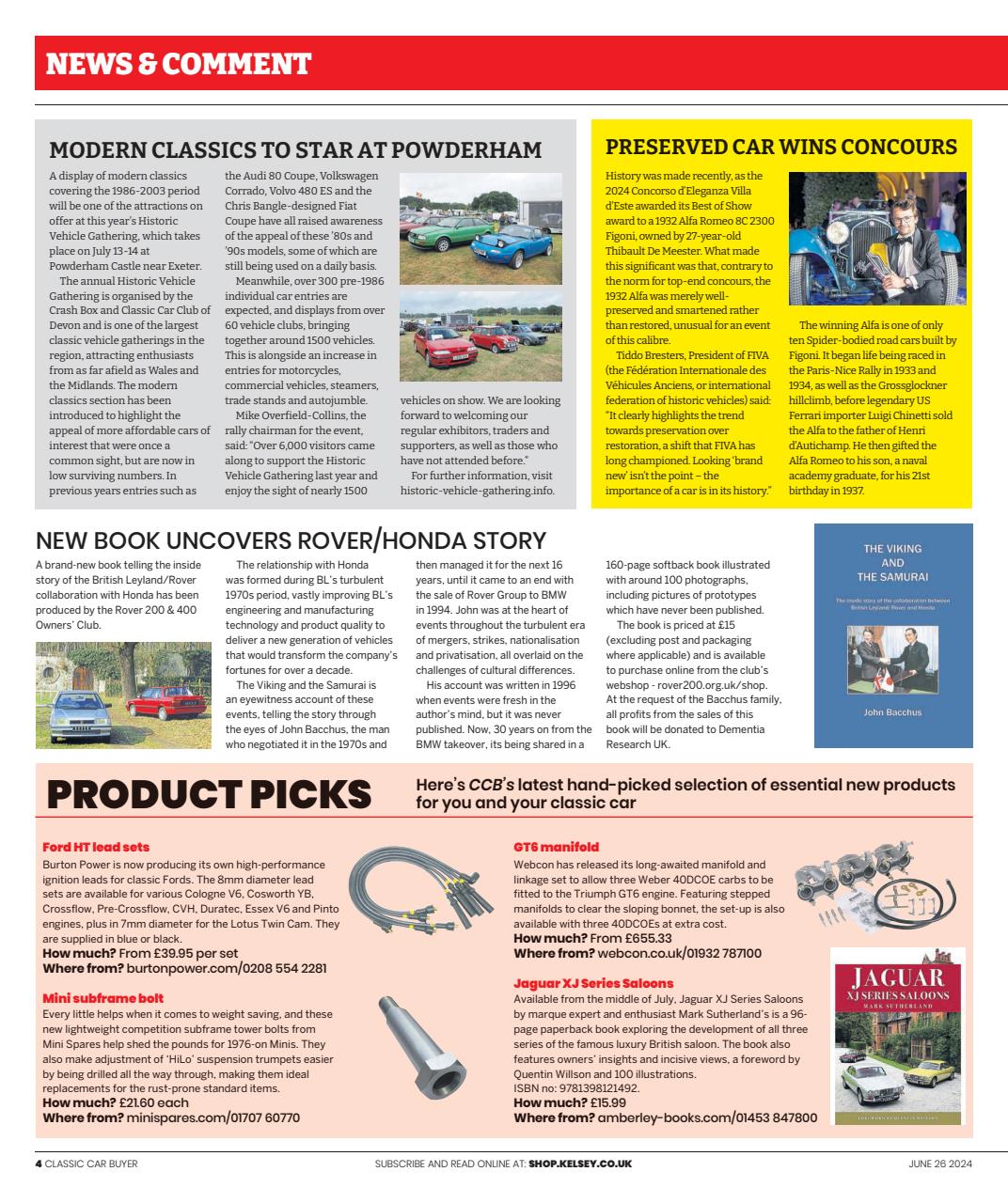Classic Car Buyer Preview Pages