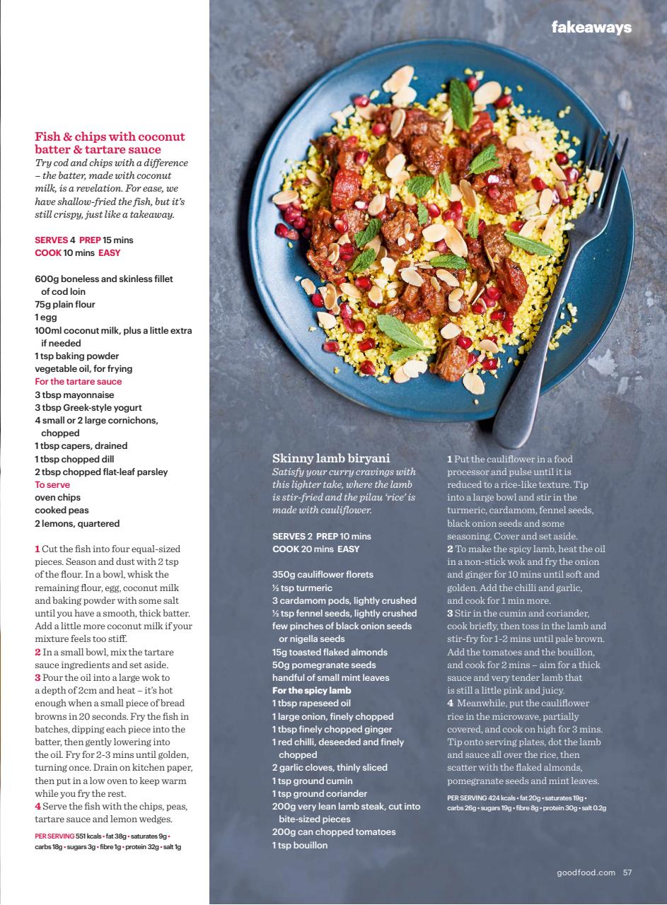 Good Food Home Cooking Series Preview Pages