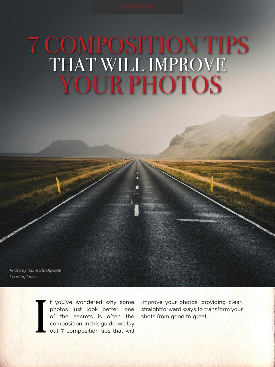 Photography Masterclass Magazine Preview Pages