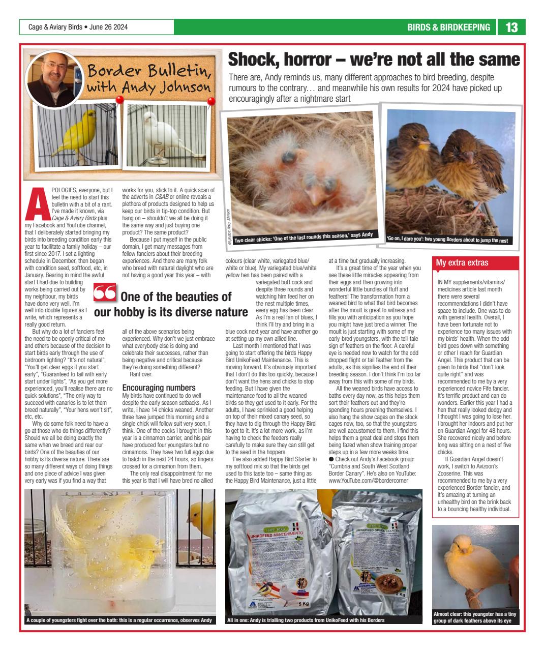 Cage & Aviary Birds Preview Pages