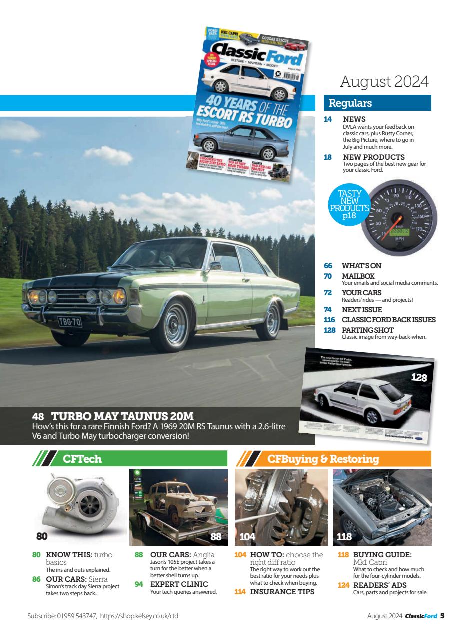 Classic Ford Preview Pages