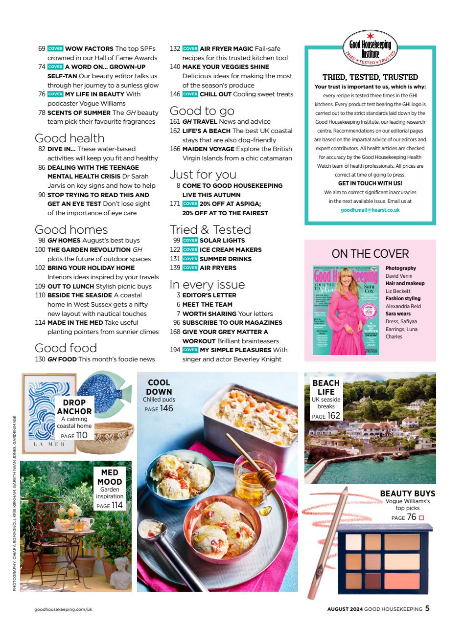 Good Housekeeping Preview Pages