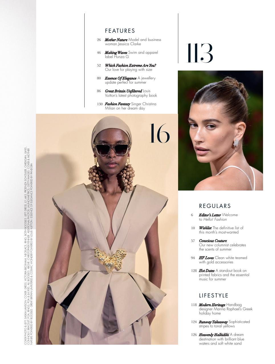 Hello! Fashion Monthly Preview Pages