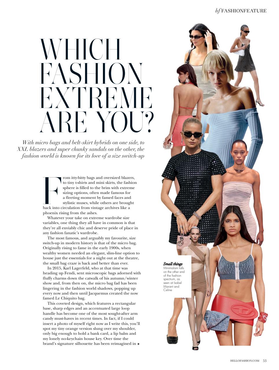 Hello! Fashion Monthly Preview Pages