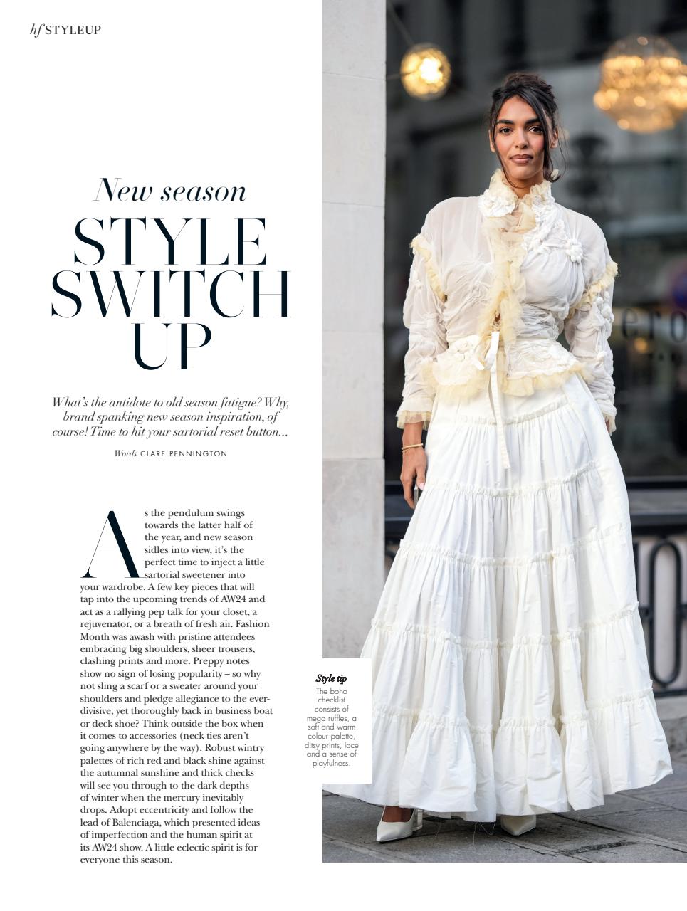 Hello! Fashion Monthly Preview Pages