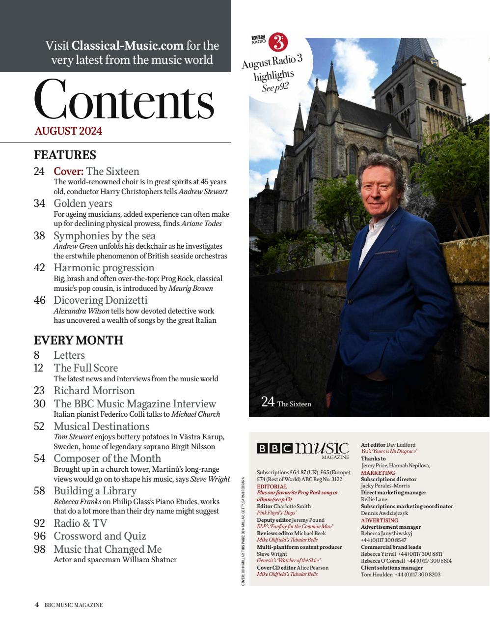 BBC Music Magazine Preview Pages