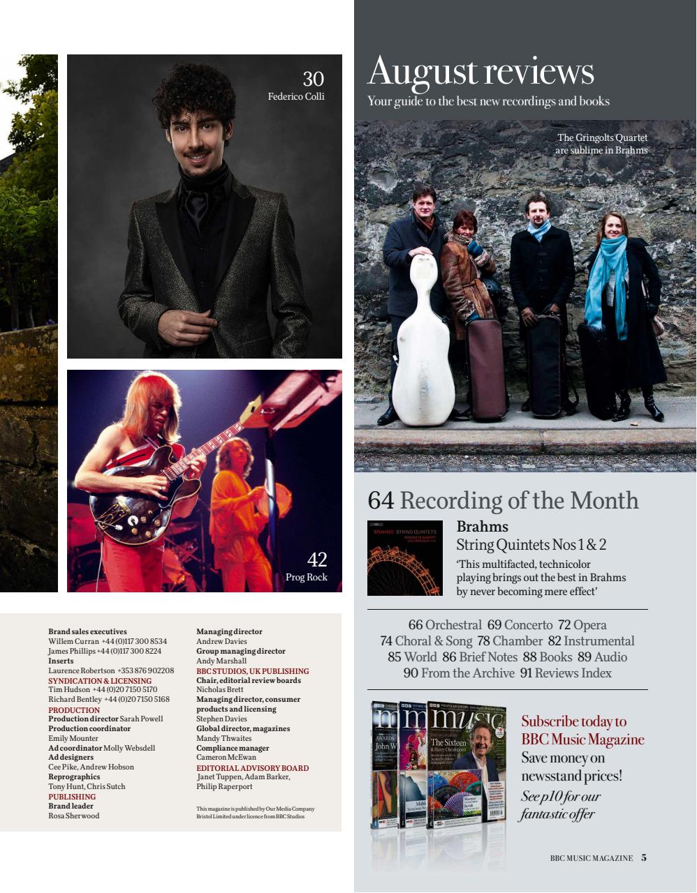 BBC Music Magazine Preview Pages