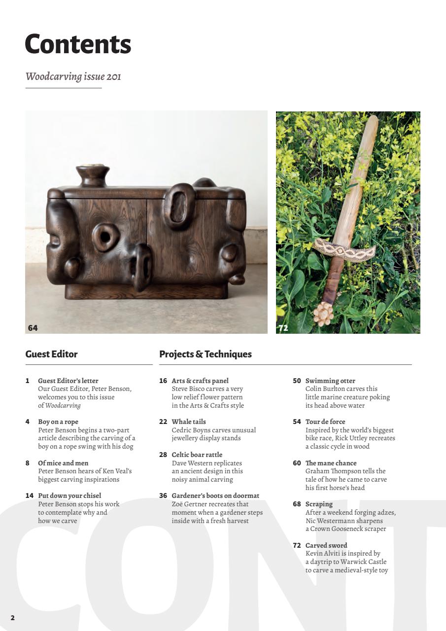 Woodcarving Preview Pages