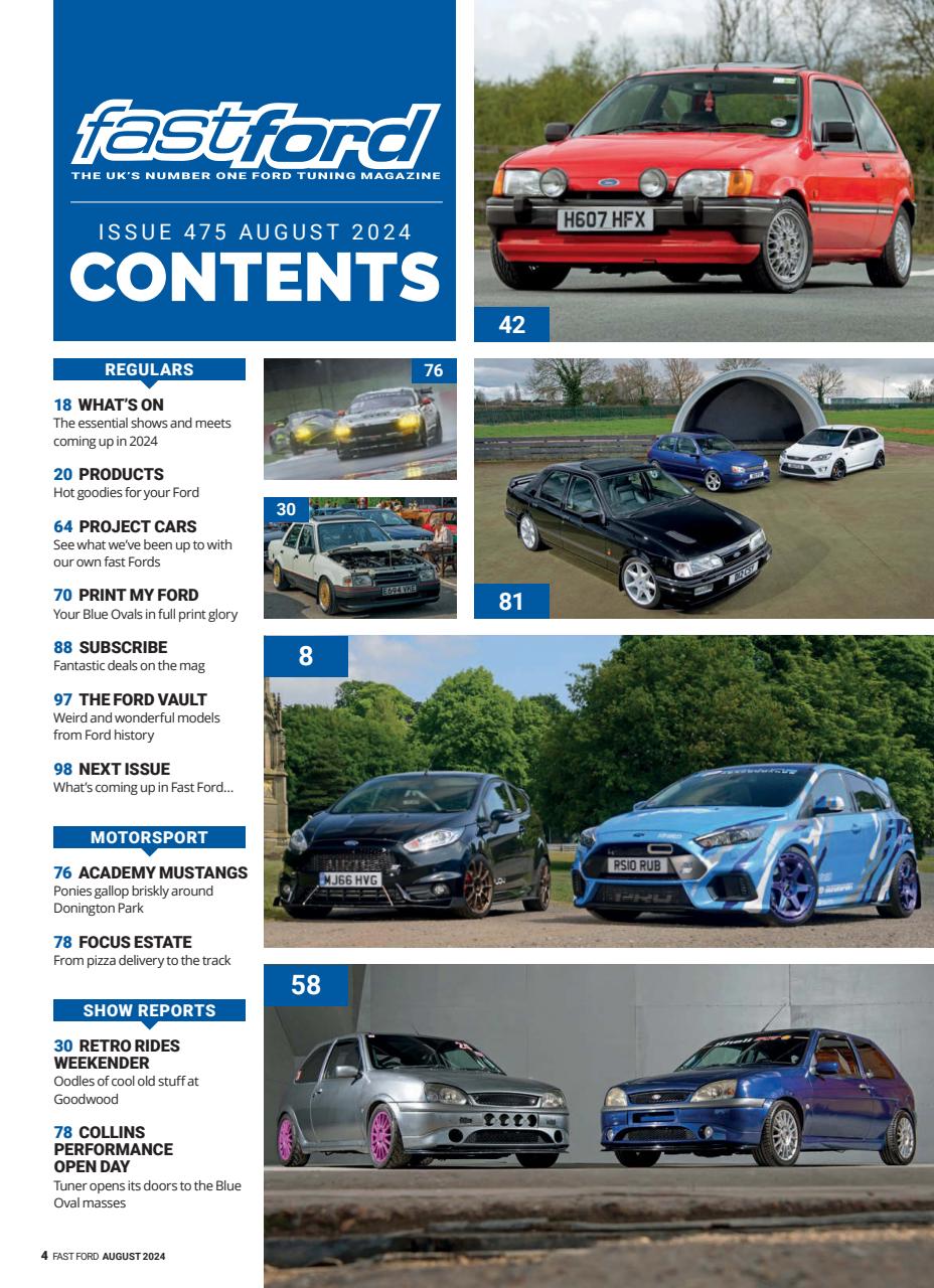 Fast Ford Preview Pages