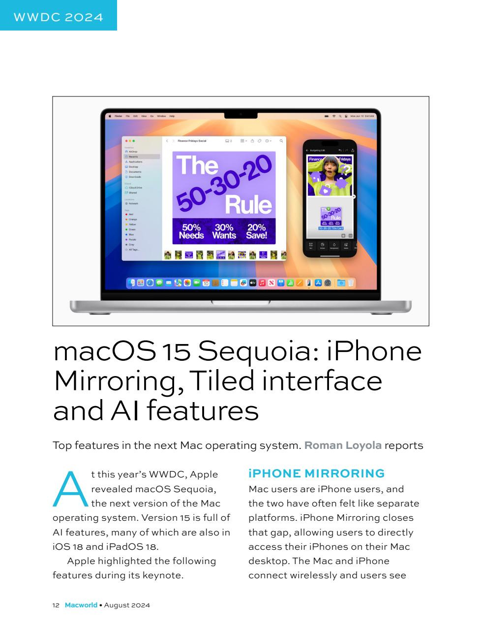 Macworld Preview Pages