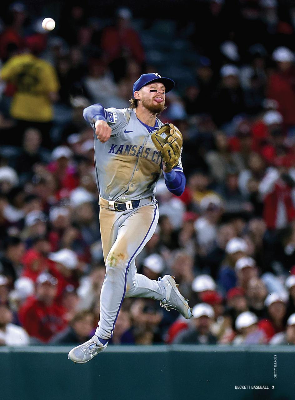 Beckett Baseball Magazine Preview Pages