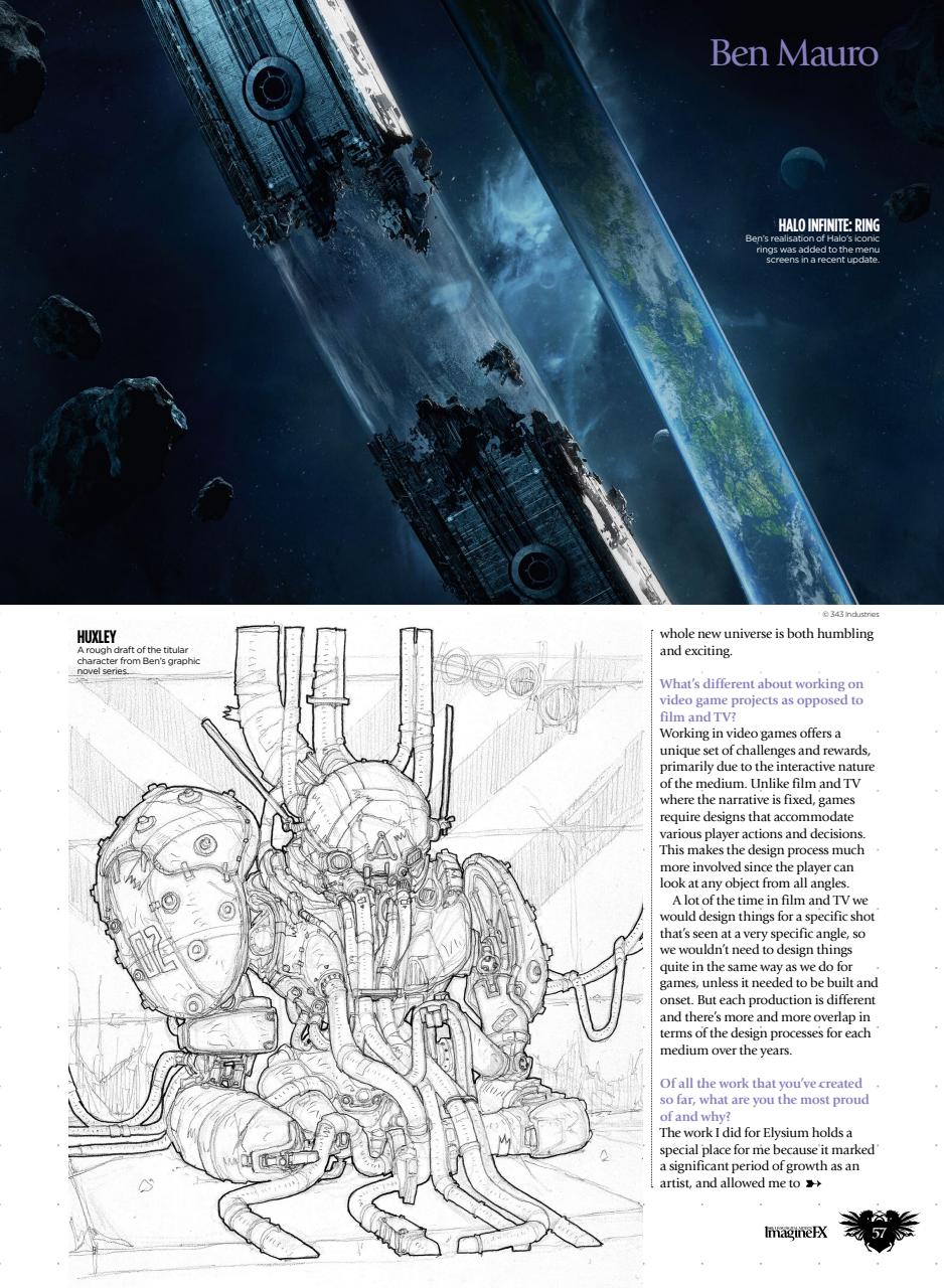 ImagineFX Preview Pages