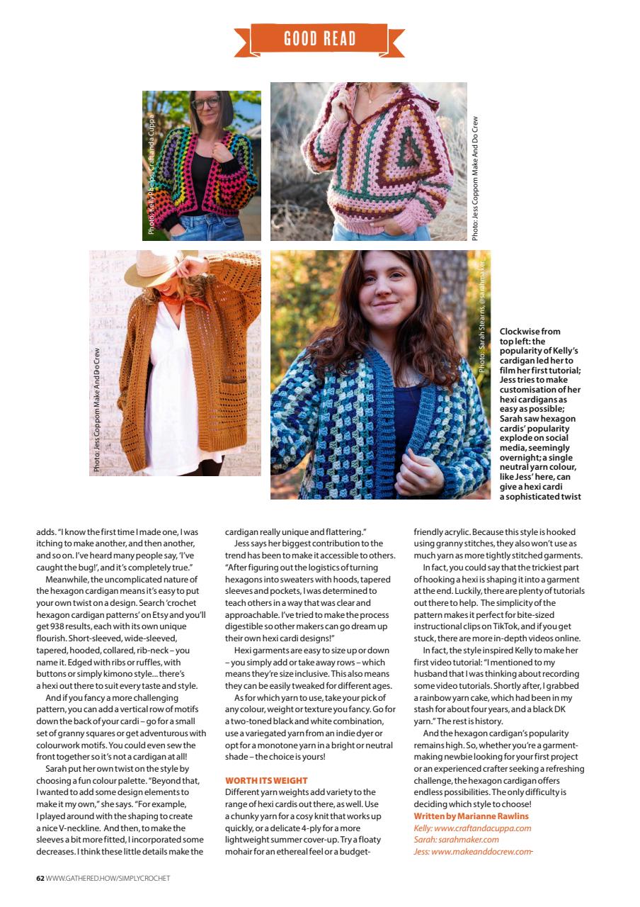 Simply Crochet Preview Pages