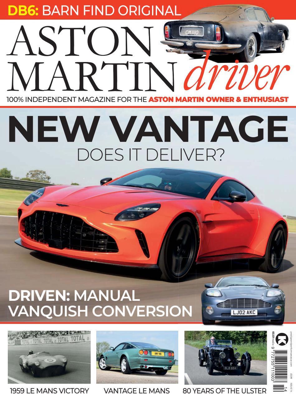 Aston Martin Driver Preview Pages
