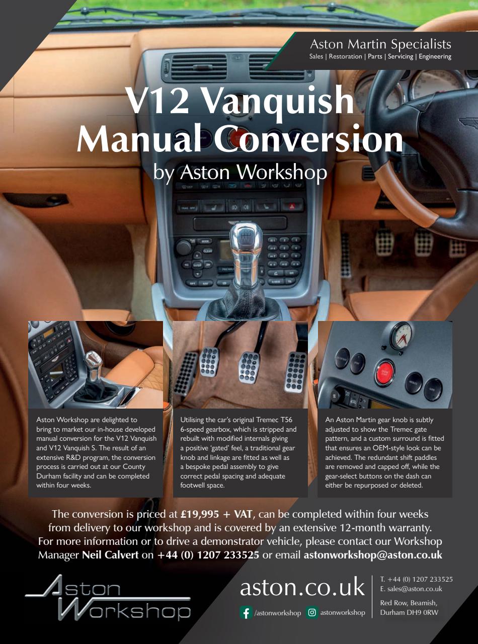 Aston Martin Driver Preview Pages
