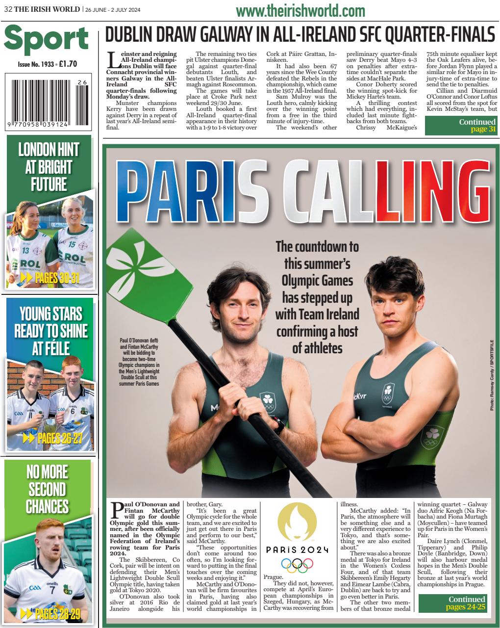 Irish World Preview Pages