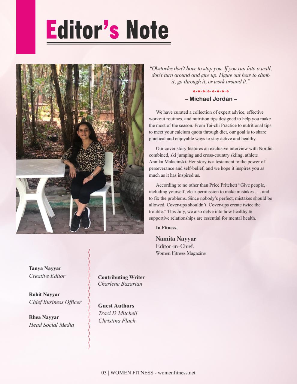 Women Fitness Preview Pages