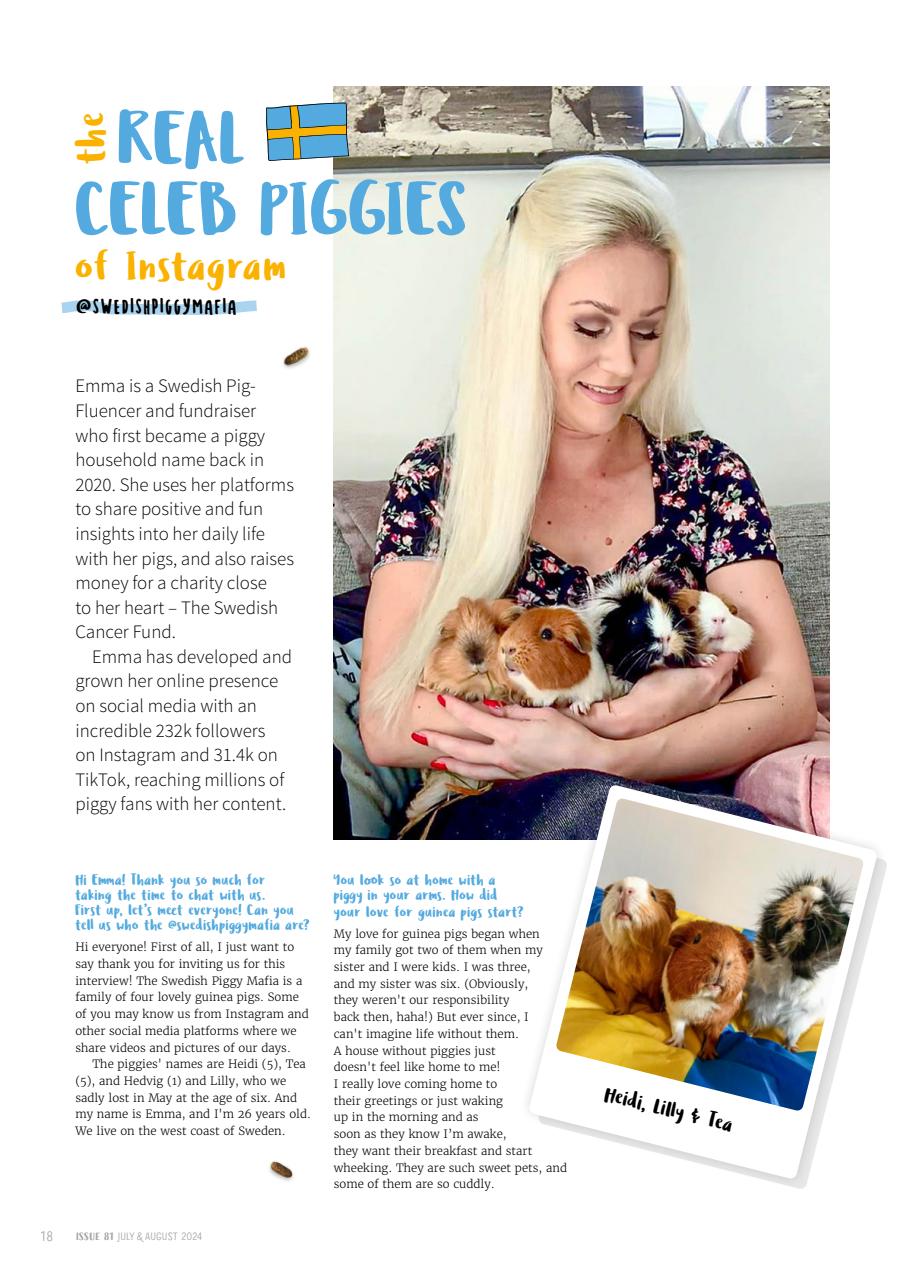 Guinea Pig Magazine Preview Pages