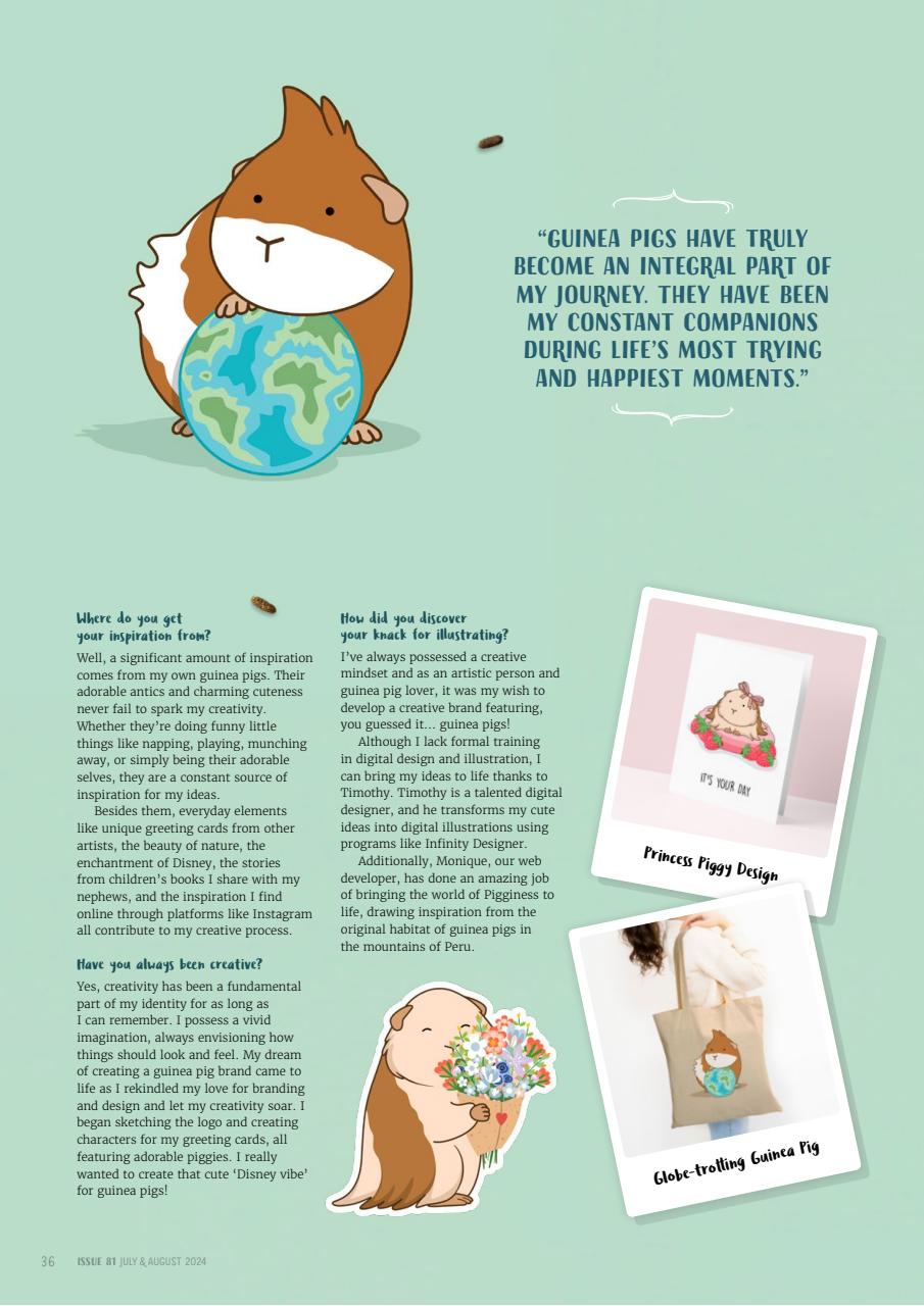 Guinea Pig Magazine Preview Pages