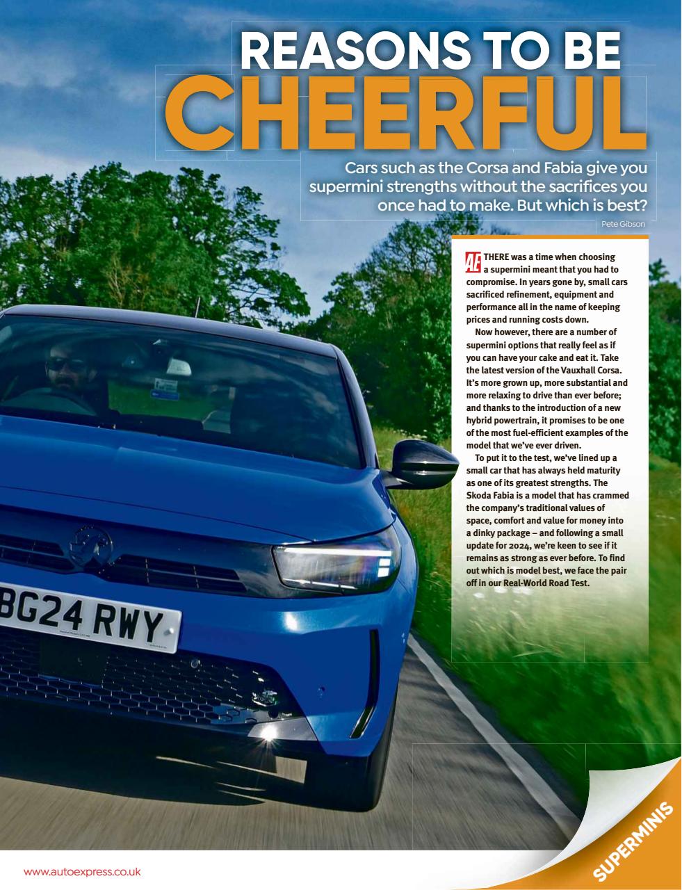 Auto Express Preview Pages