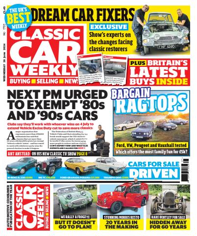 Classic Car Weekly issue 26-Jun-2024