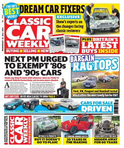 Classic Car Weekly issue 