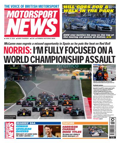 Motorsport News issue 27-Jun-24